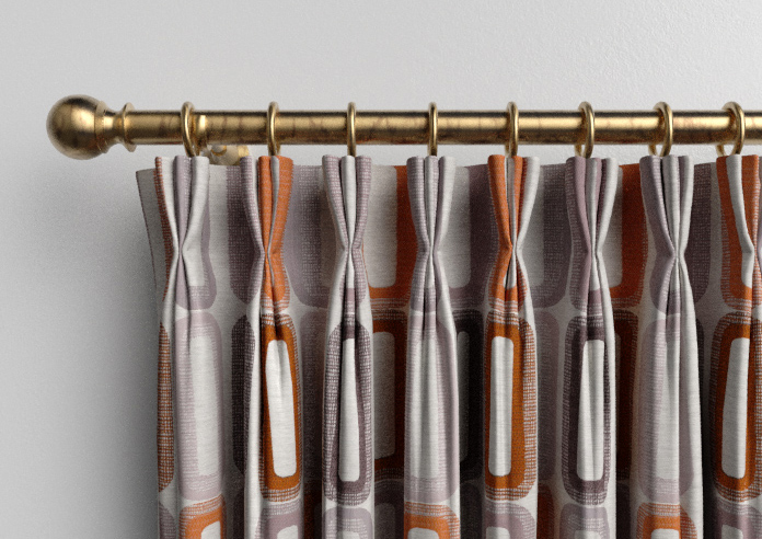 Soho, Terracotta - Made to Measure Curtains - Image 11